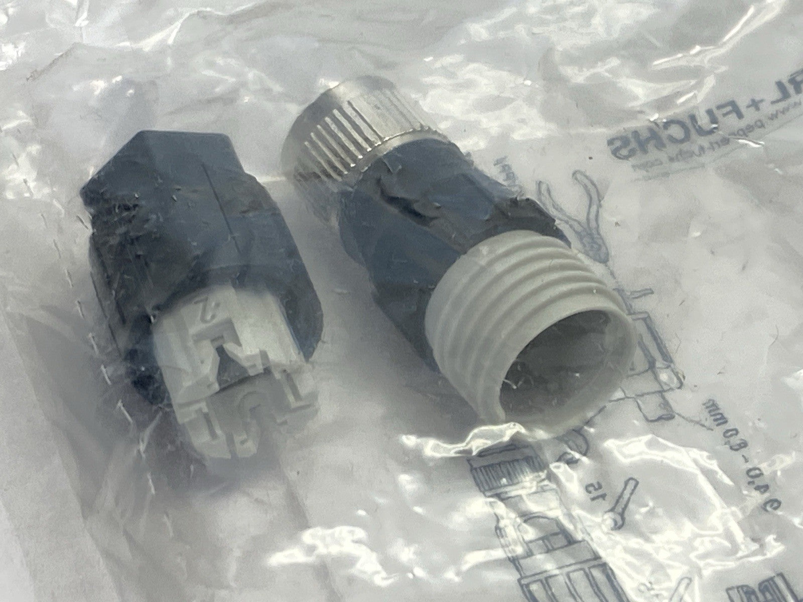 Pepperl+Fuchs V1-G-Q2 Female Field Attachable Connector M12 4-Pin 198342 - Maverick Industrial Sales