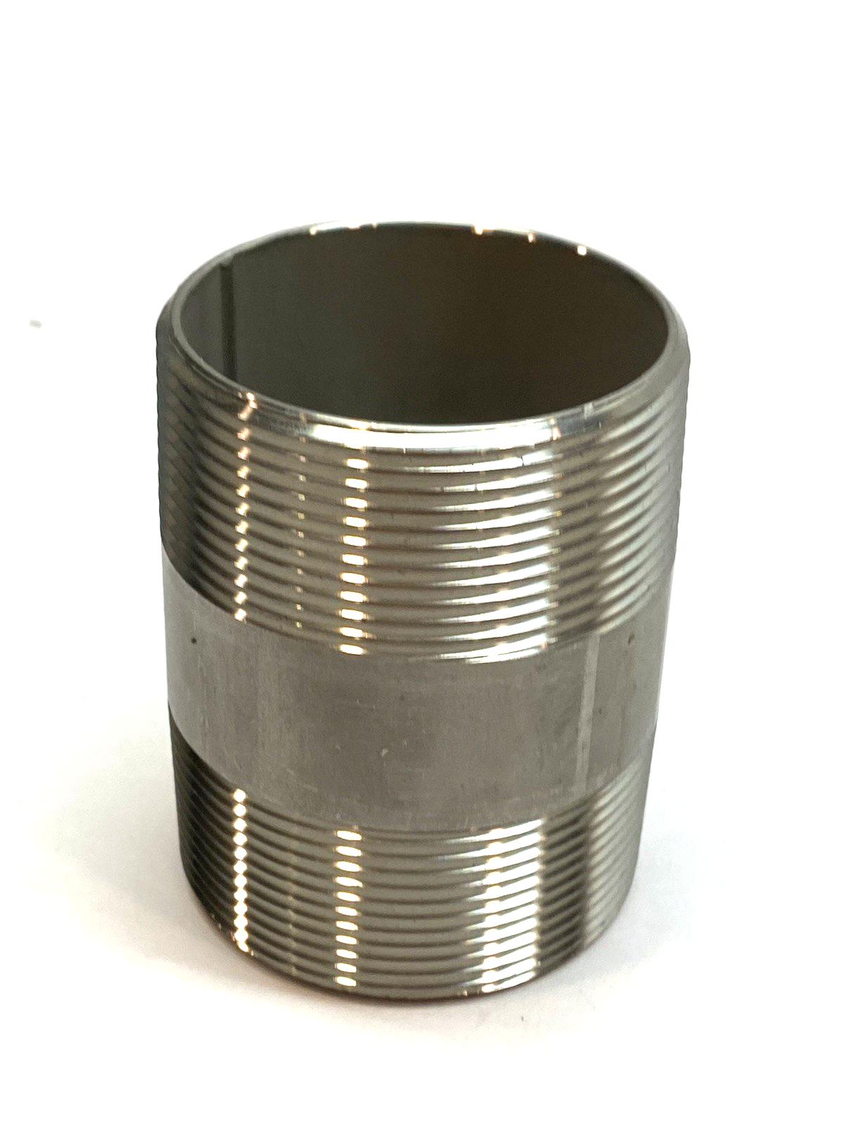 Sch 40 Pipe Nipple 304 Stainless Steel NPT 2"x3" - Maverick Industrial Sales