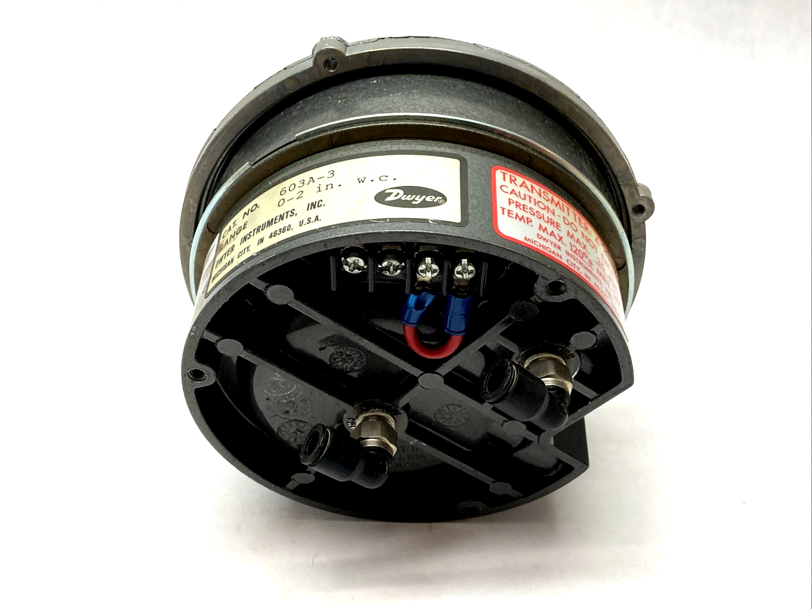 Dwyer Instruments 603A-3 Pressure Transmitter Range 0-2" w.c. - Maverick Industrial Sales