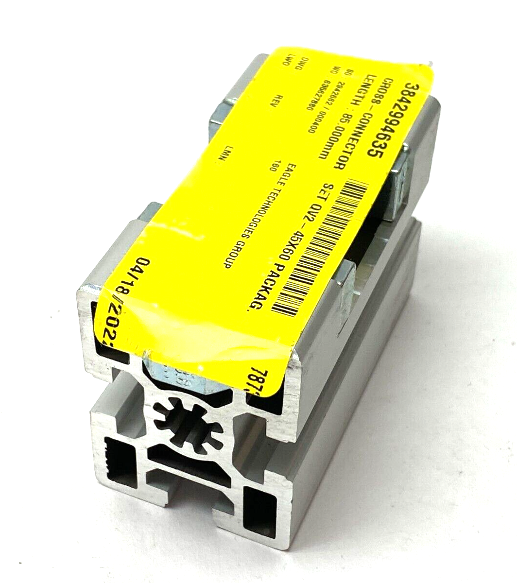 Bosch Rexroth 3842994635 Cross Connector QV2 45x60 85mm Length - Maverick Industrial Sales