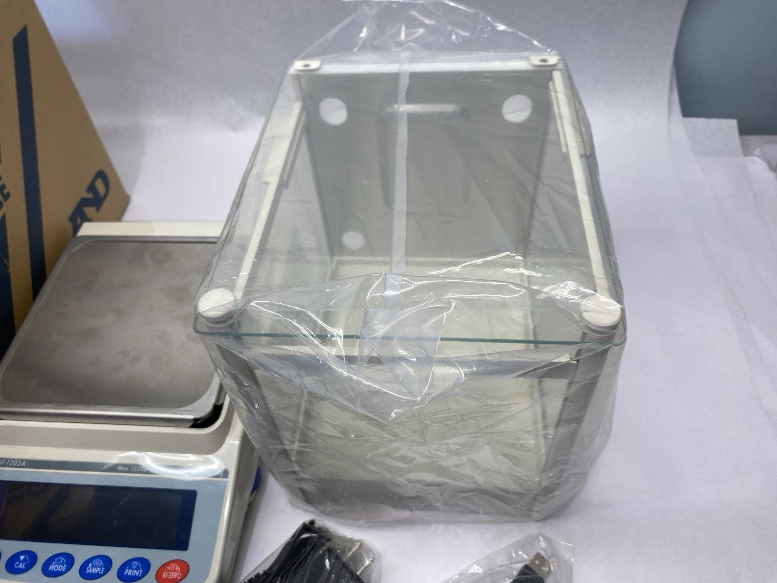 GF1202A | AND Weighing Apollo Precision Balance 1200g x 0.01g Ext. Calibration - Used - Maverick Industrial Sales