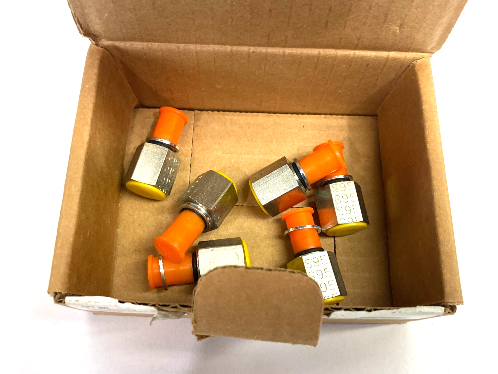 Parker 1/8-4F4OHG5S Conversion Reducer/Expander Adapter Fitting BOX OF 6 - Maverick Industrial Sales