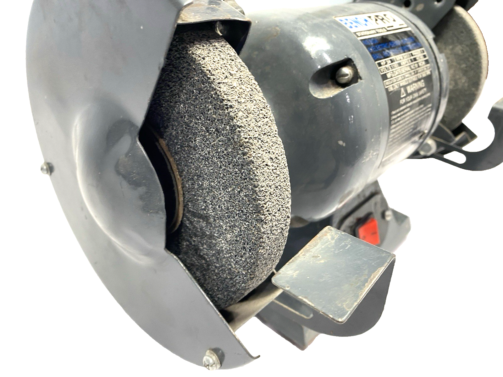 BG6 | Bench Pro Electric Bench Grinder 6" 3450RPM DAMAGED & MISSING EYE SHIELDS - Used - Maverick Industrial Sales