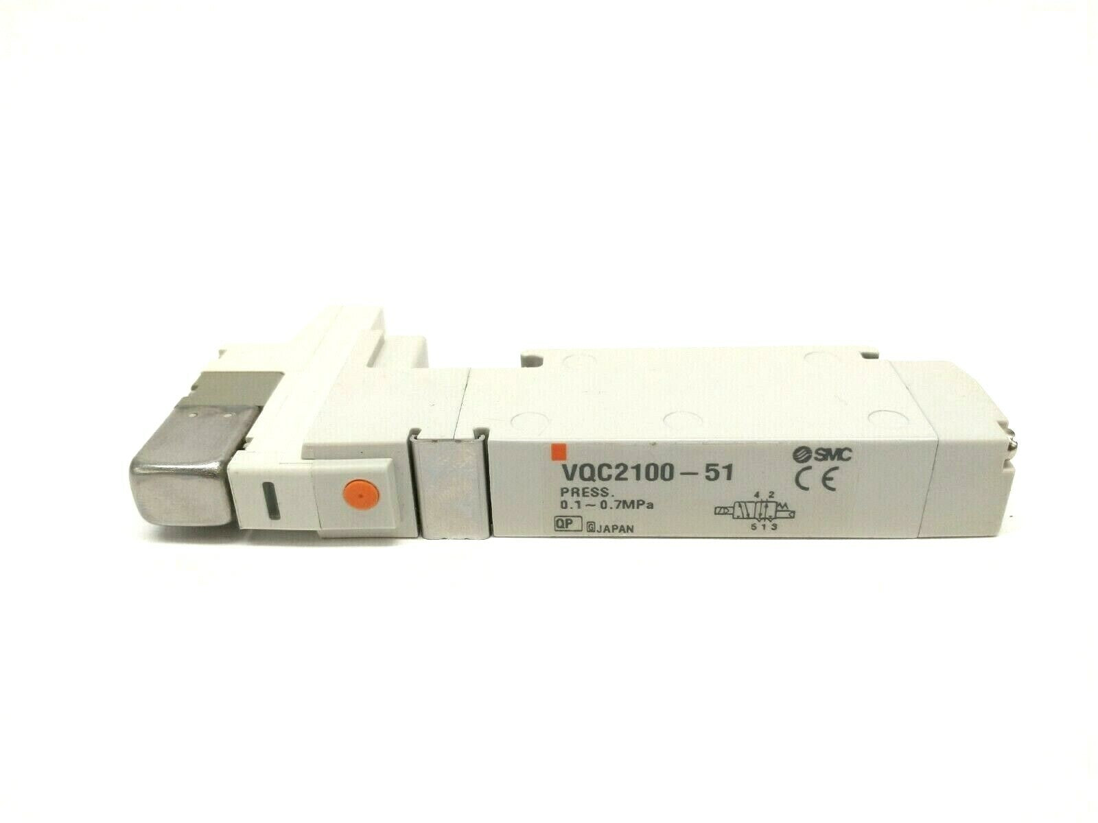 SMC VQC2100-51 2-Position Single 5-Port Solenoid Valve 24V DC - Maverick Industrial Sales