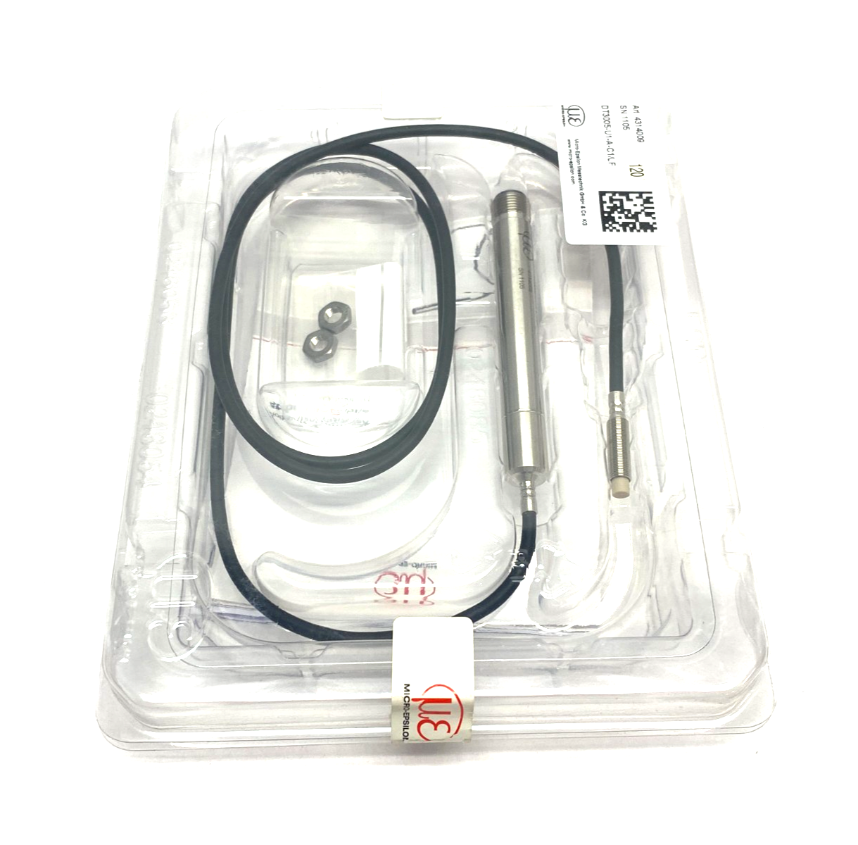 Micro-Epsilon DT3005-U1-A-C1/LF eddyNCDT Inductive Measuring Sensor 4314009 - Maverick Industrial Sales