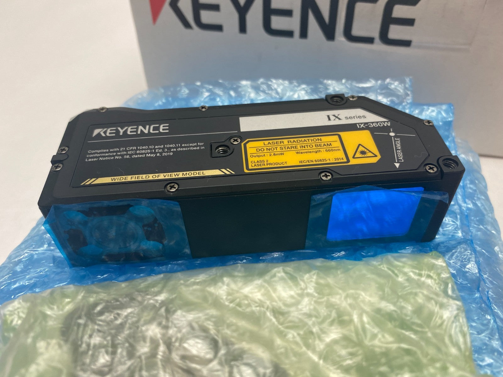 Keyence IX-360W Image Based Laser Sensor Head Scan/Line Mode 360mm - Maverick Industrial Sales