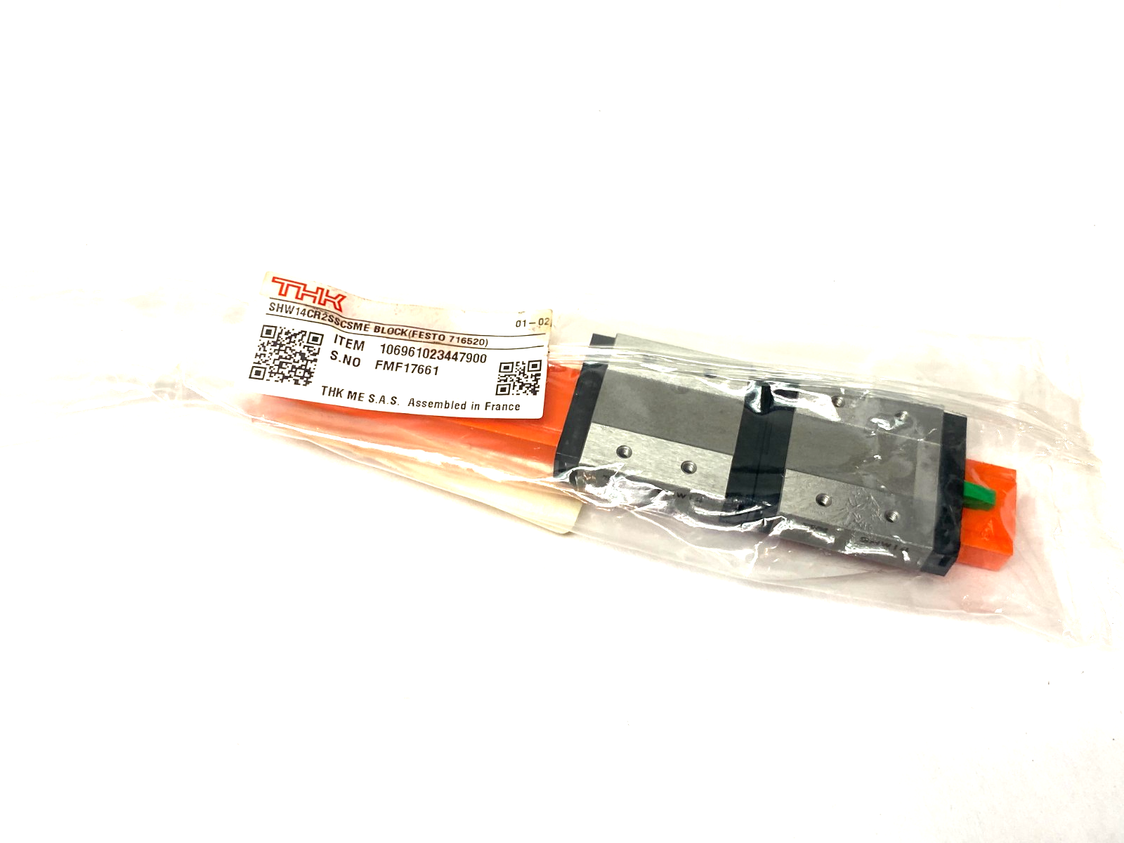 THK SHW14CR2SSCSME Roller Carriage, Festo EGC-80-KF-GK/GV, 716520 - Maverick Industrial Sales