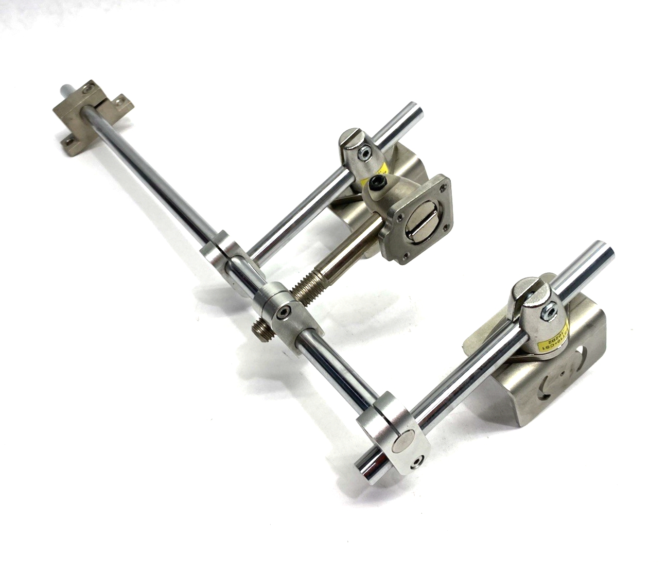 None | Adjustable Sensor Mounting Bracket Assembly 16" Height, 5" Arm Length - Used - Maverick Industrial Sales