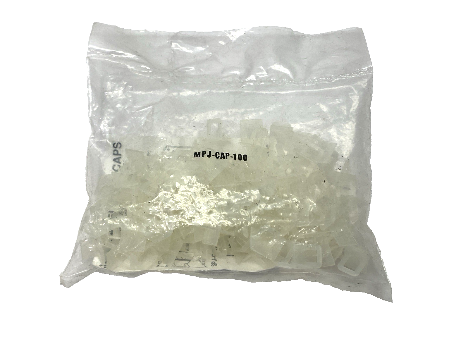 MPJ-CAP-100 | Omega Jack Panel Dust Caps PACKAGE OF 100 - New - Maverick Industrial Sales