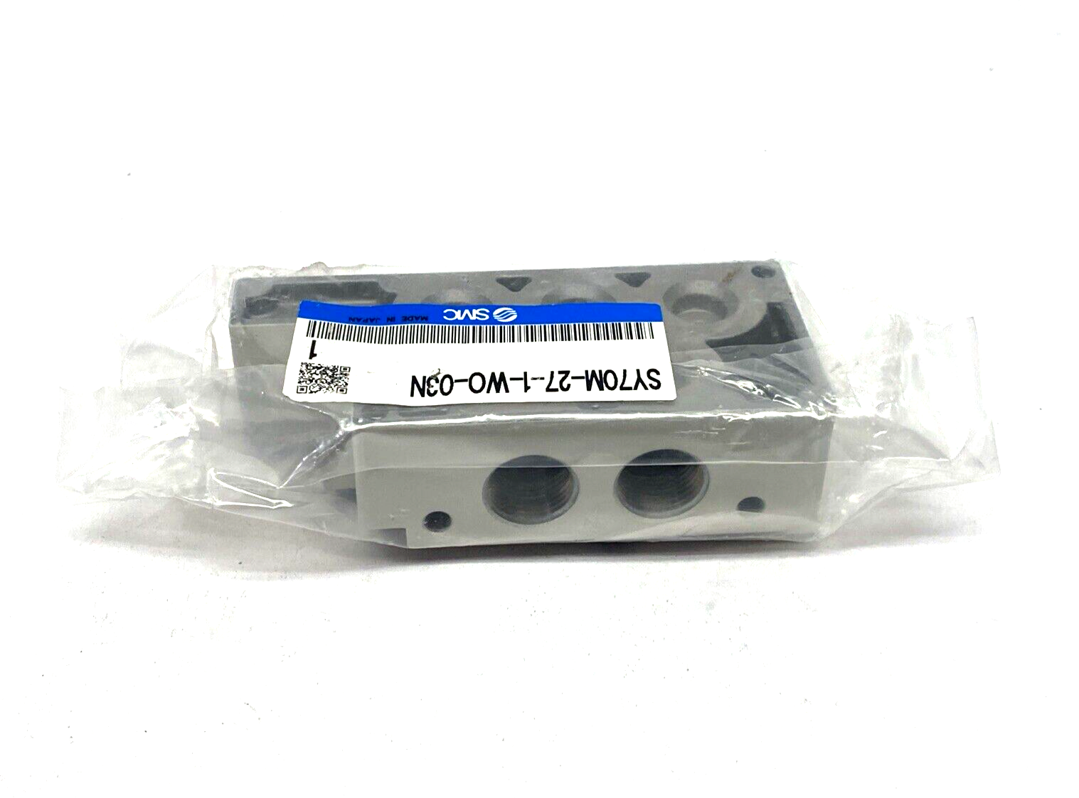 SMC SY70M-27-1-WO-03N Solenoid Valve Subplate - Maverick Industrial Sales