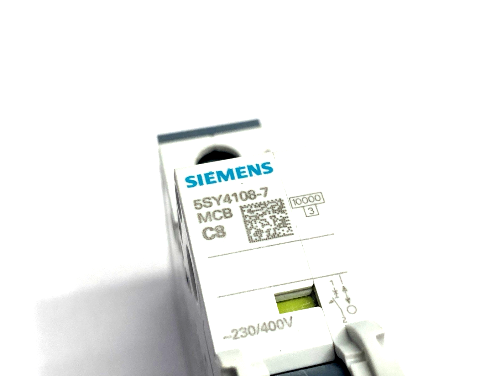 Siemens 5SY4108-7 Miniature Circuit Breaker 230/400V 10kA, 1-Pole, C-Trip, 8A - Maverick Industrial Sales