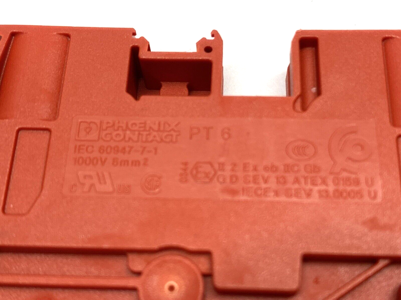 Phoenix Contact 3211815 Terminal Block PT 6 RD LOT OF 44 - Maverick Industrial Sales
