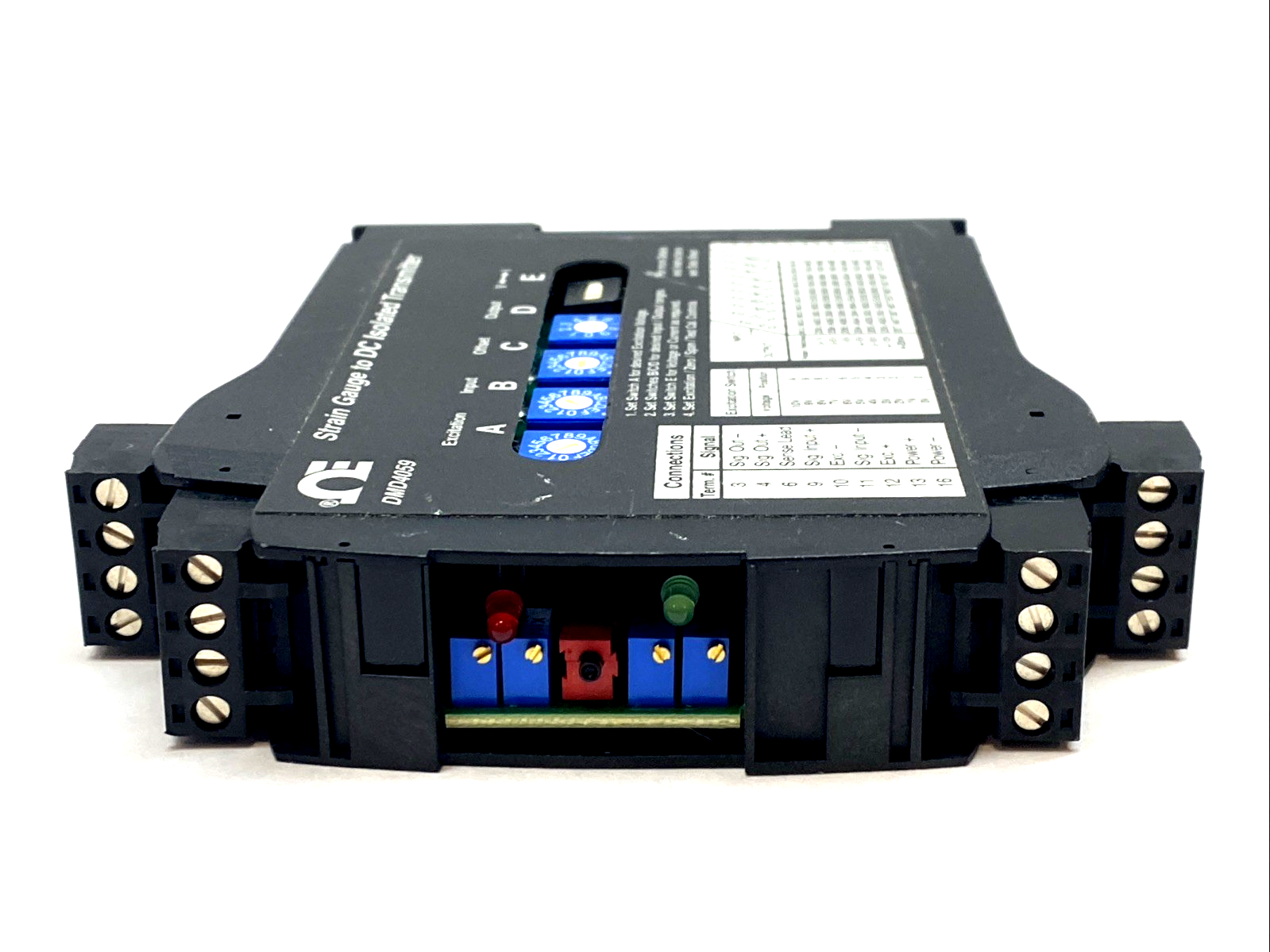 DMD4059-DC | Omega Strain Gauge Signal Conditioner 9-30VDC - For parts or not working - Maverick Industrial Sales