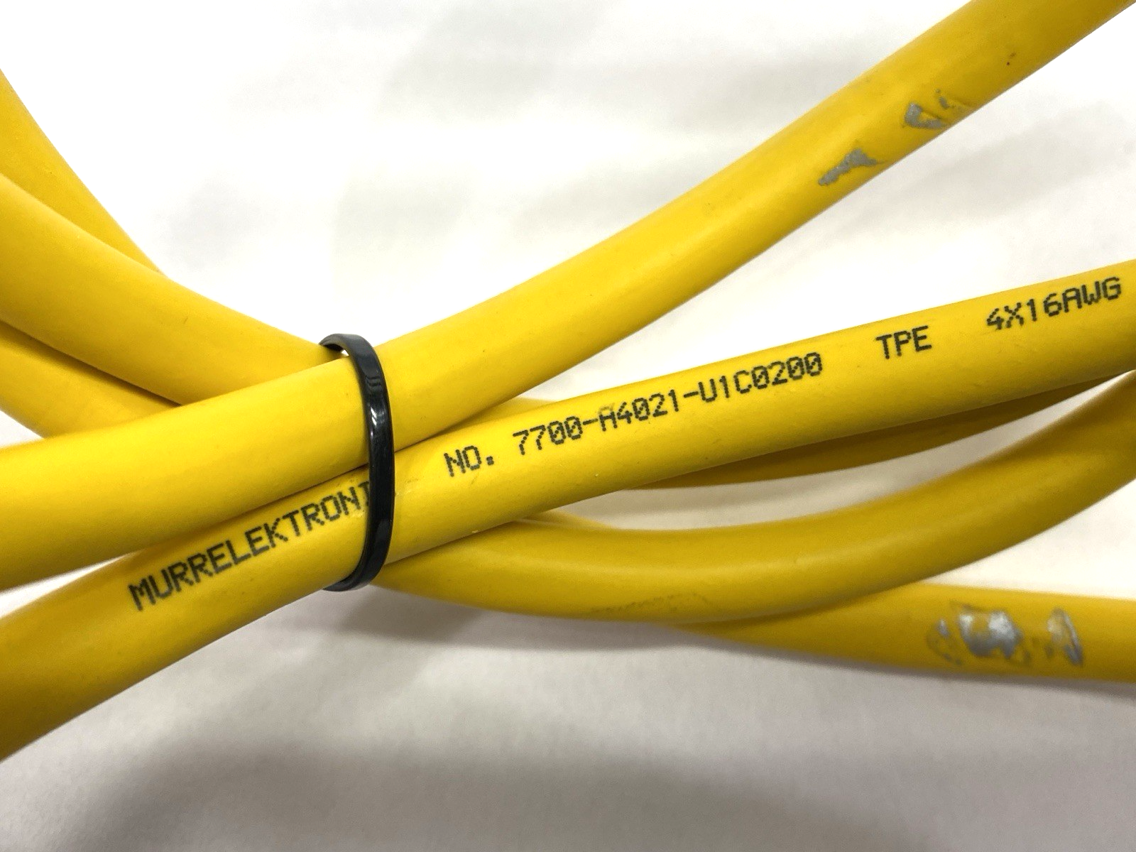 7700-A4021-U1C0200 | Murrelektronik Power Cable 7/8" Female Connector 2m SHELFWARE - New – Open box - Maverick Industrial Sales