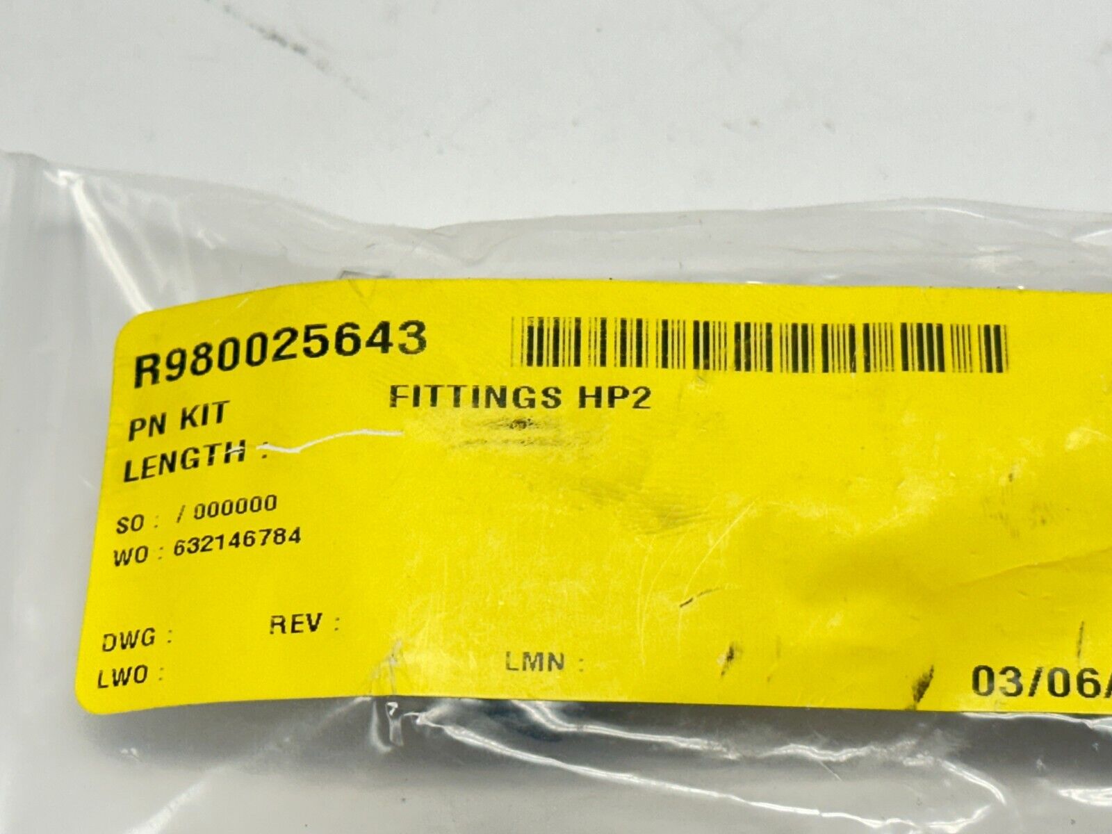 Bosch Rexroth R980025643 HP2 Fittings Flow Control Kit 1/4" Male 8-5/16 PTC - Maverick Industrial Sales