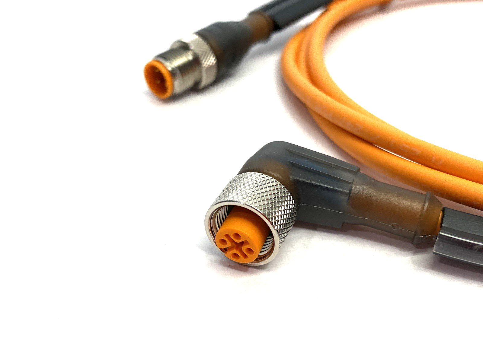 RST 4-RKWT 4-251/2M | Lumberg Automation Connection Cable M12 M/F 4-Pin Rt Angle - New – Open box - Maverick Industrial Sales