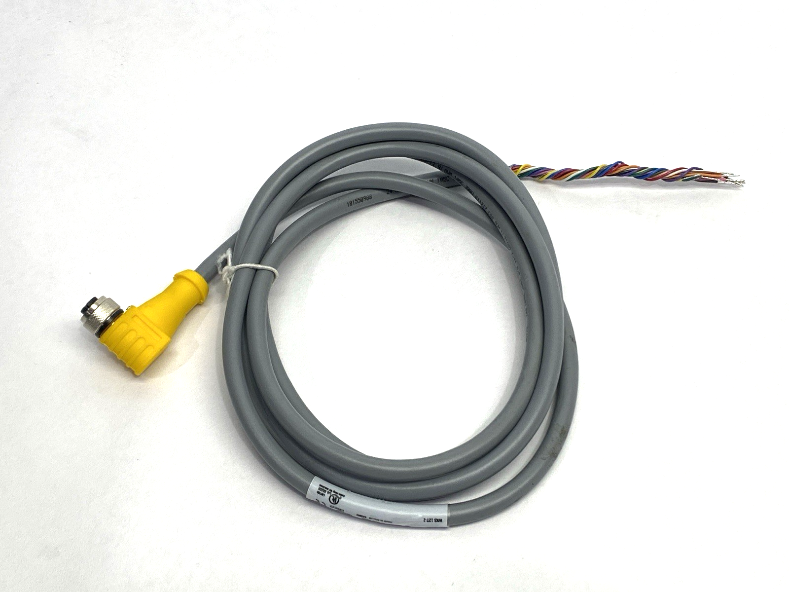 Turck WKS 12T-2 Single-Ended M12 Eurofast Female Connector Cordset U-12822 - Maverick Industrial Sales
