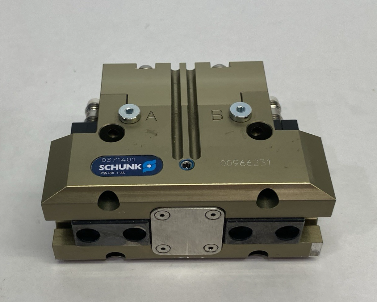 Schunk PGN-plus 80-1-AS-SD Universal Pneumatic Gripper 2-Jaw 8mm Stroke 371401 - Maverick Industrial Sales