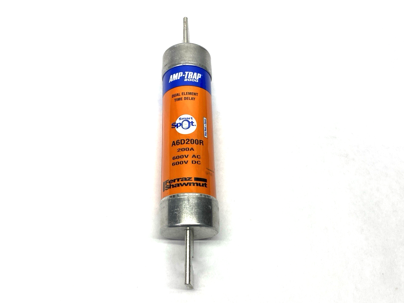 Ferraz Shawmut A6D200R Amp-Trap Dual Element Time Delay Fuse Class RK1 600V 200A - Maverick Industrial Sales