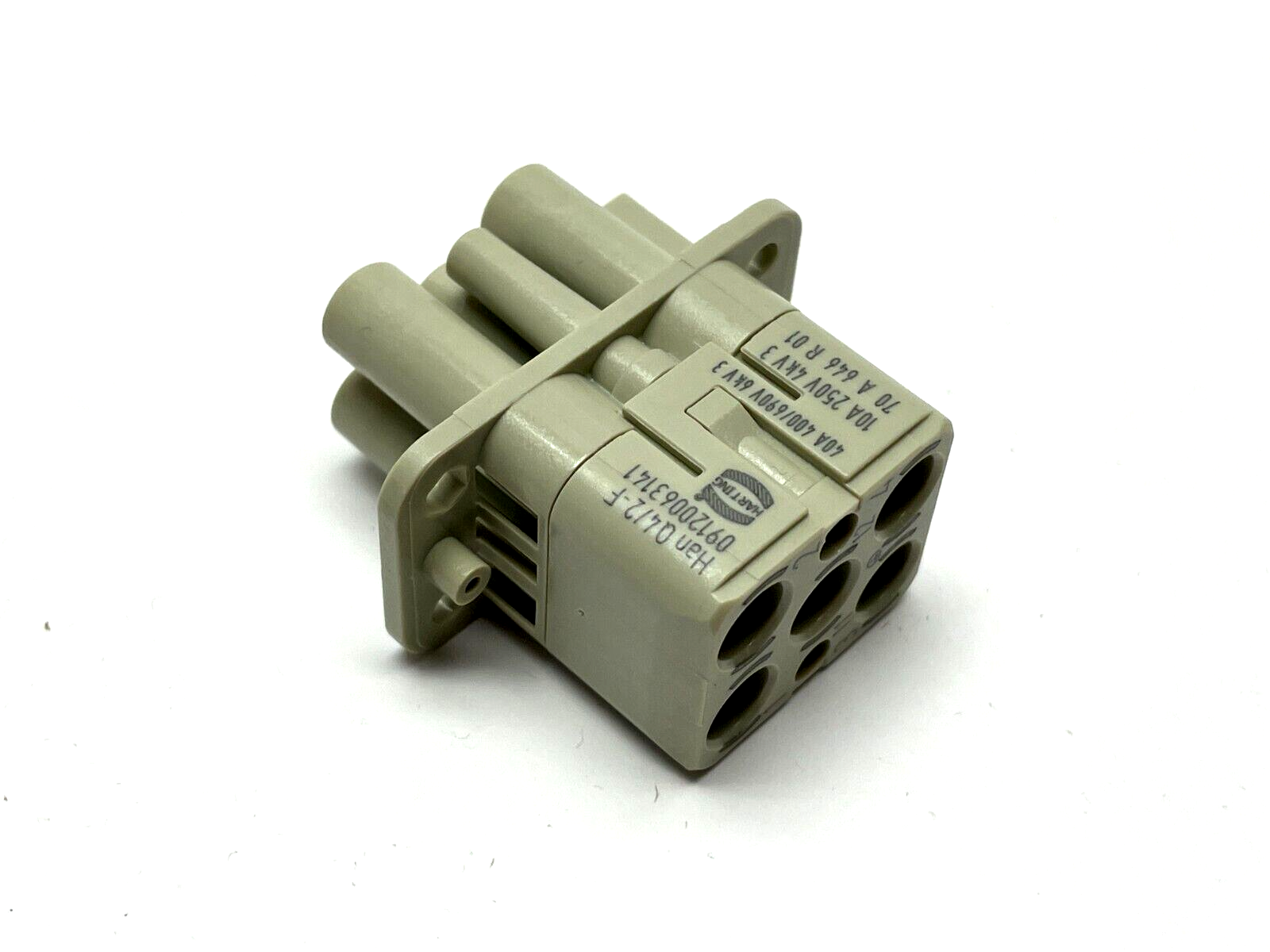 Harting Han Q 4/2 F-c Heavy Duty Power Connector 09 12 006 3141 LOT OF 8 - Maverick Industrial Sales