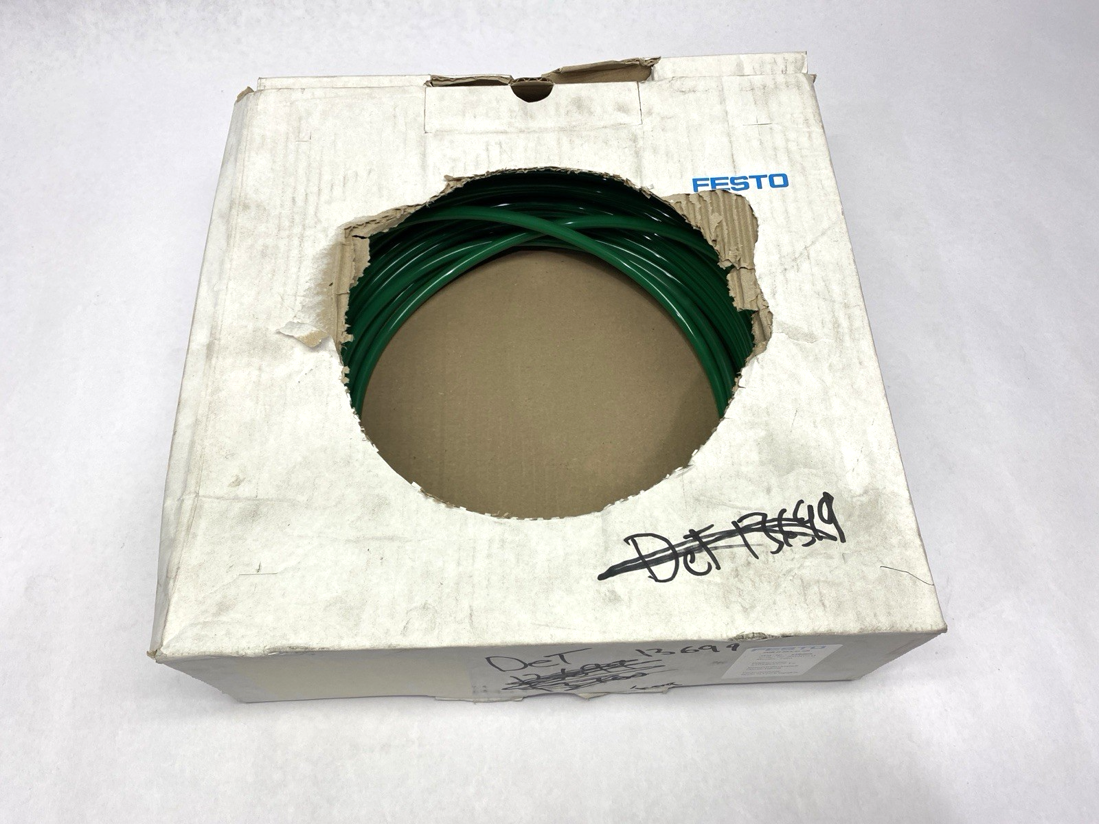 Festo PUN-H-8X1,25-GN Pneumatic Plastic Green Tubing 8mm OD 5.7mm ID 50m 558294 - Maverick Industrial Sales
