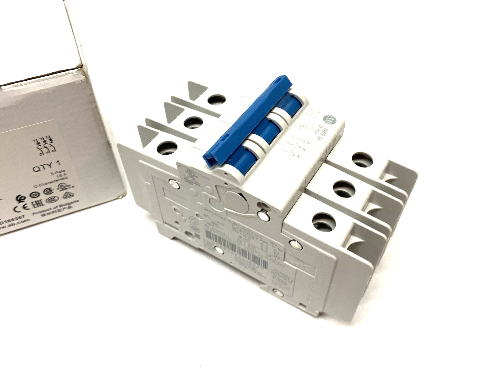 Allen Bradley 1489-M3D160 Ser. D Circuit Breaker 3-Pole 16A - Maverick Industrial Sales