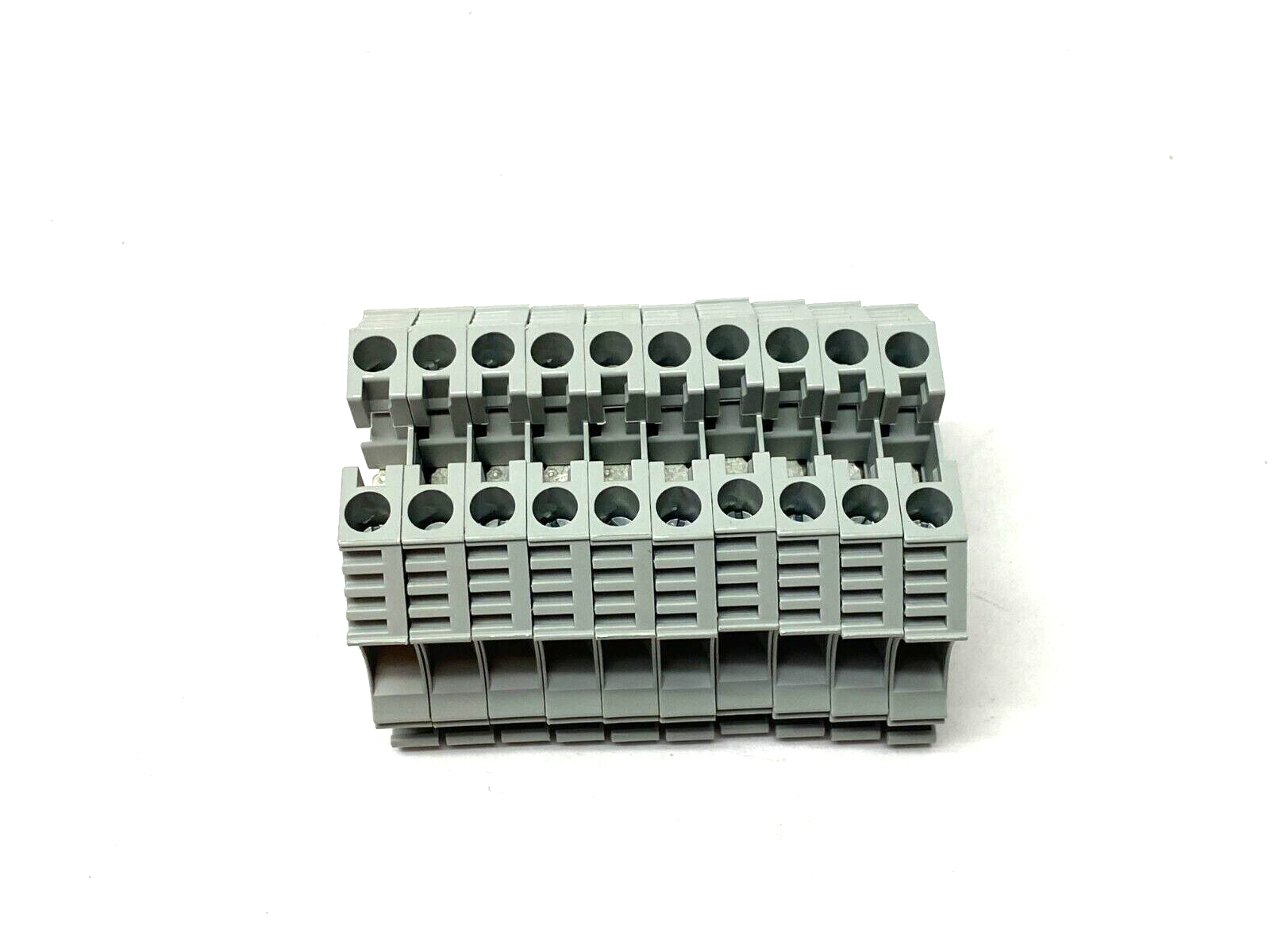Allen Bradley 1492-J6 Feed-Through Terminal Block 6mm GRAY LOT OF 10 - Maverick Industrial Sales