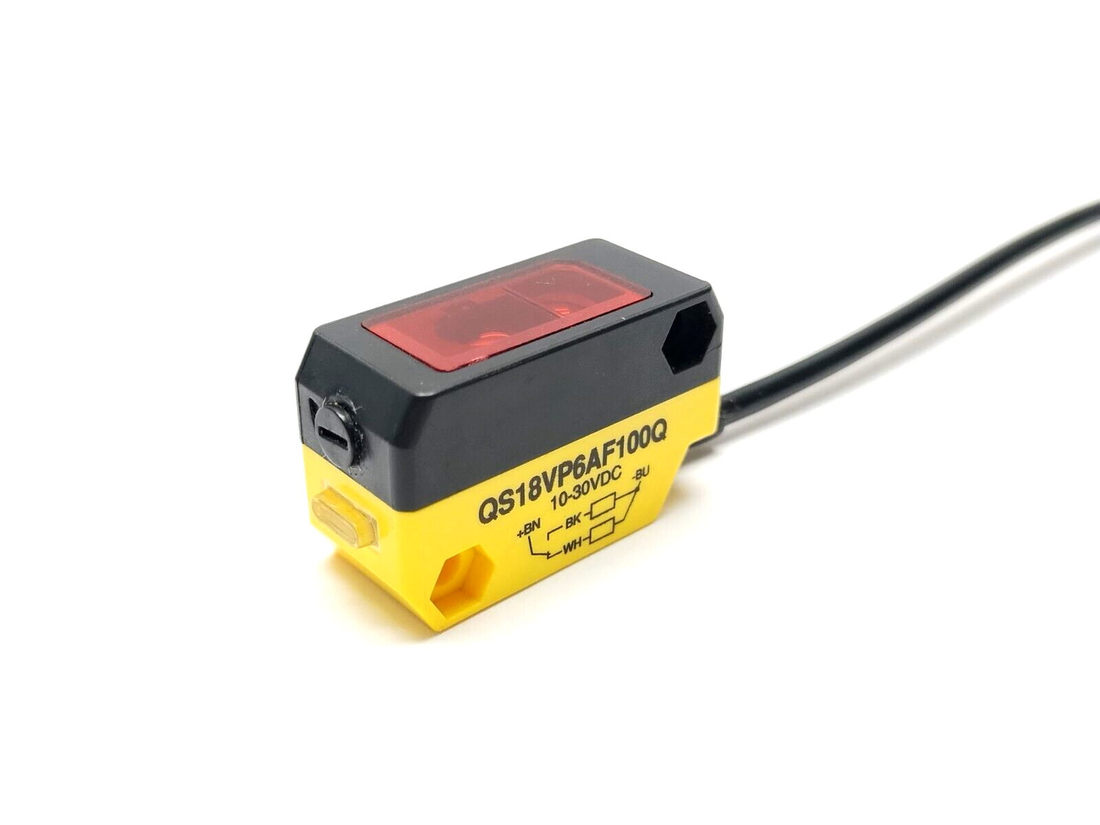 Banner QS18VP6AF100Q Photoelectric Sensor 1-100mm Range M8 4-Pin 10-30VDC 65503 - Used - Maverick Industrial Sales