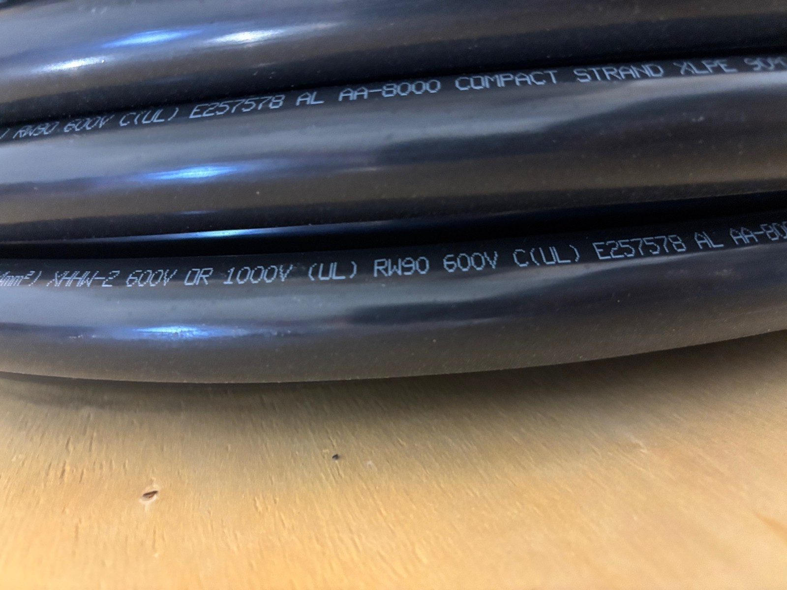 Priority Wire E257578 600kcmil XHHW-2 Aluminum Stranded Wire Cable, AL, 500' - Maverick Industrial Sales