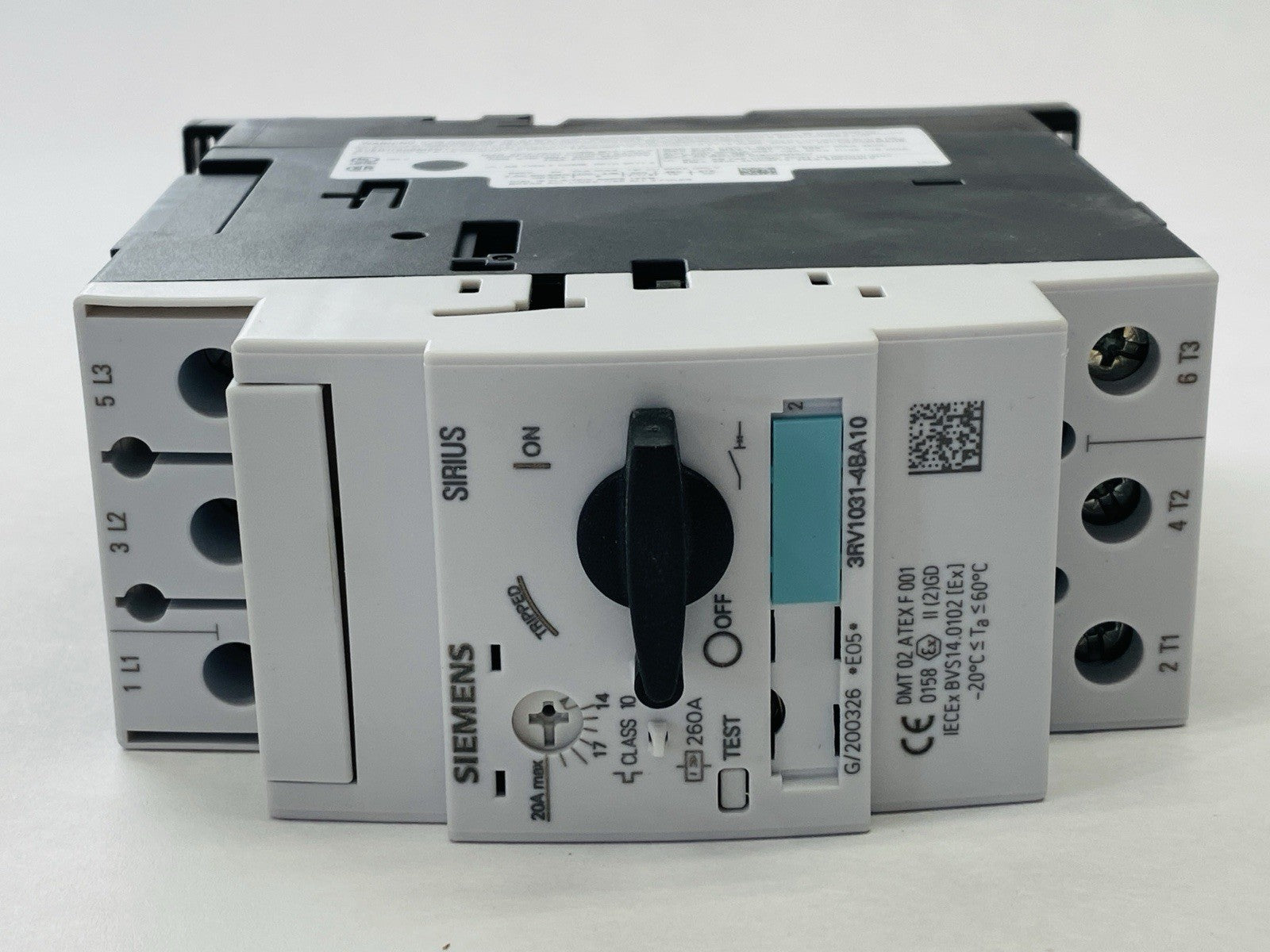 Siemens 3RV1031-4BA10 Motor Protection Circuit Breaker 14-20A 600V - Maverick Industrial Sales