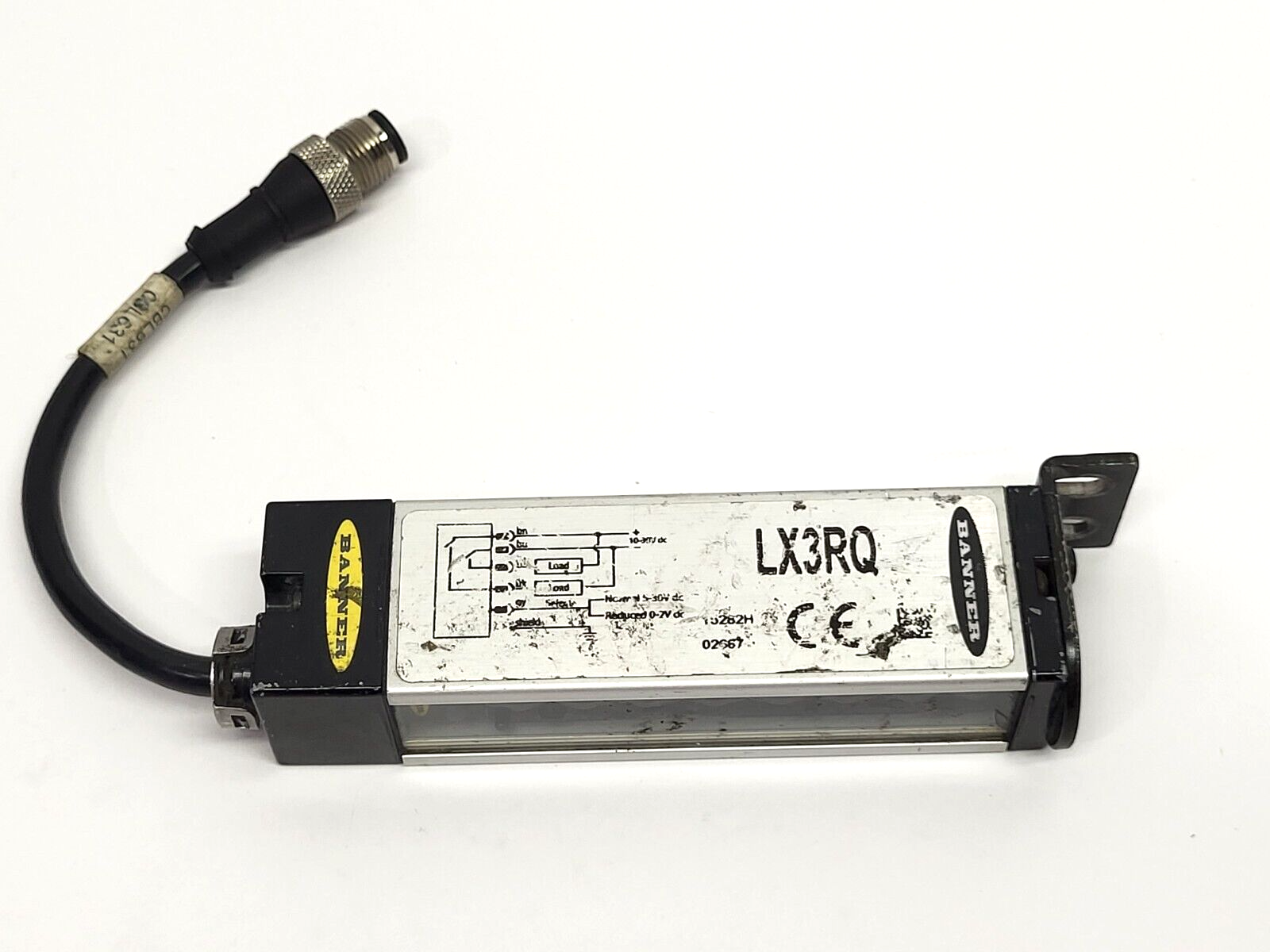 Banner LX3RQ Photoelectric Receiver Sensor 02667 - Maverick Industrial Sales