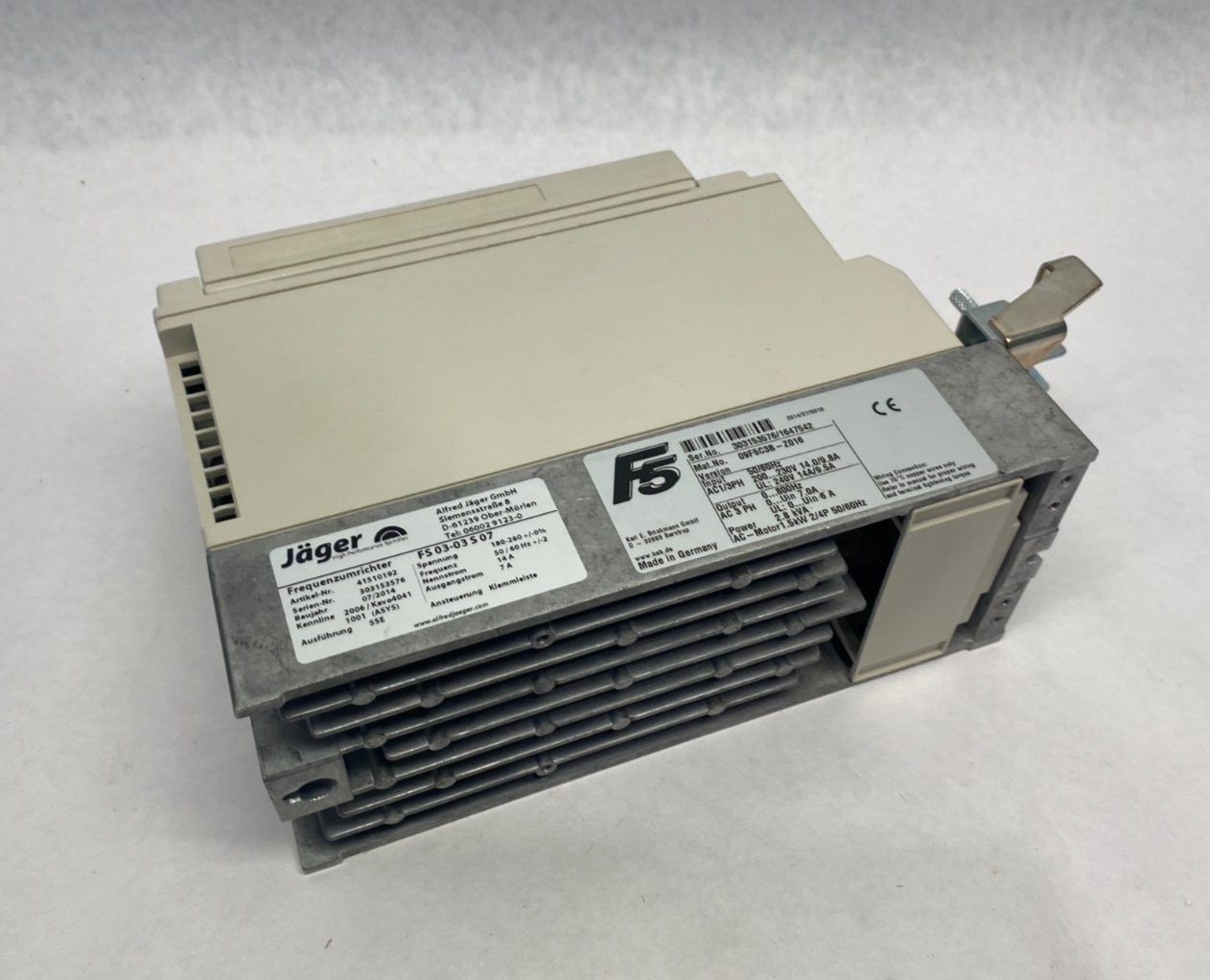 09F5C3B-Z016 | KEB Jager COMBIVERT Drive Controller FS03-03S07 - Used - Maverick Industrial Sales