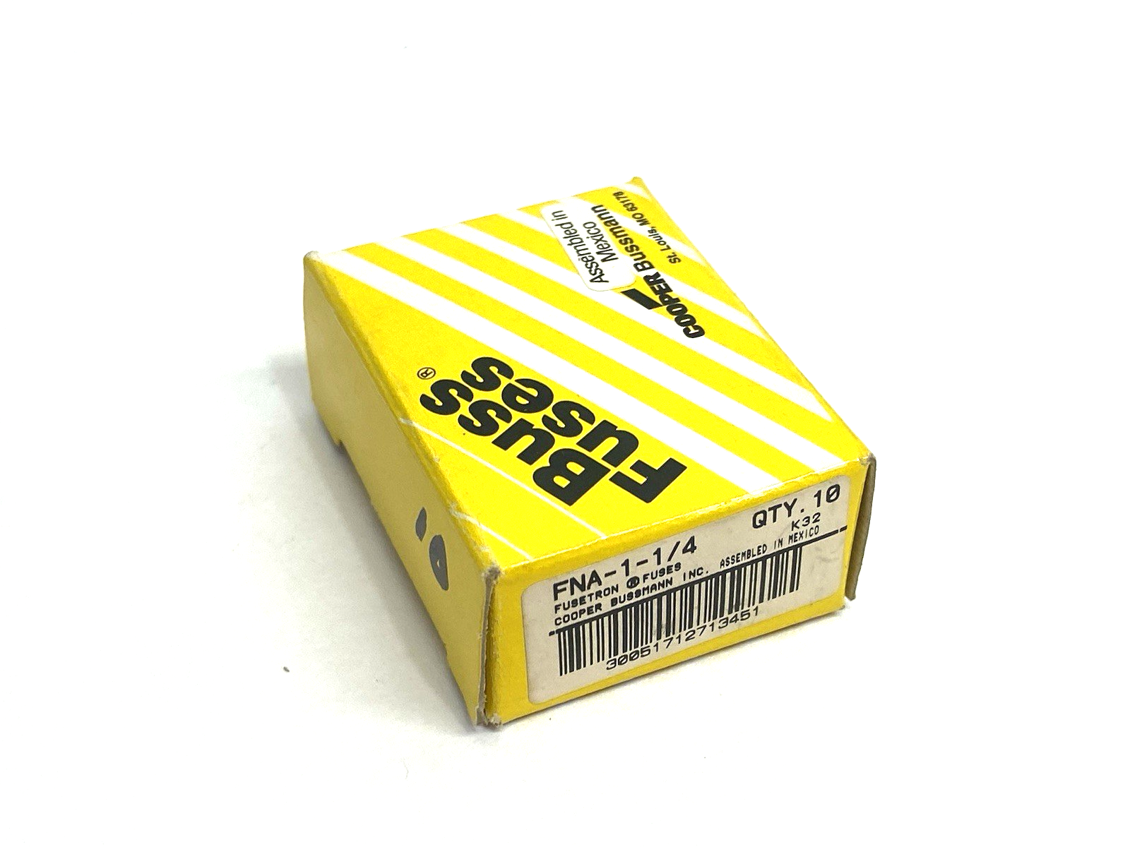 FNA-1-1/4 | Cooper Bussmann Fusetron Time-Delay Fuses BOX OF 10 - New Other - Maverick Industrial Sales