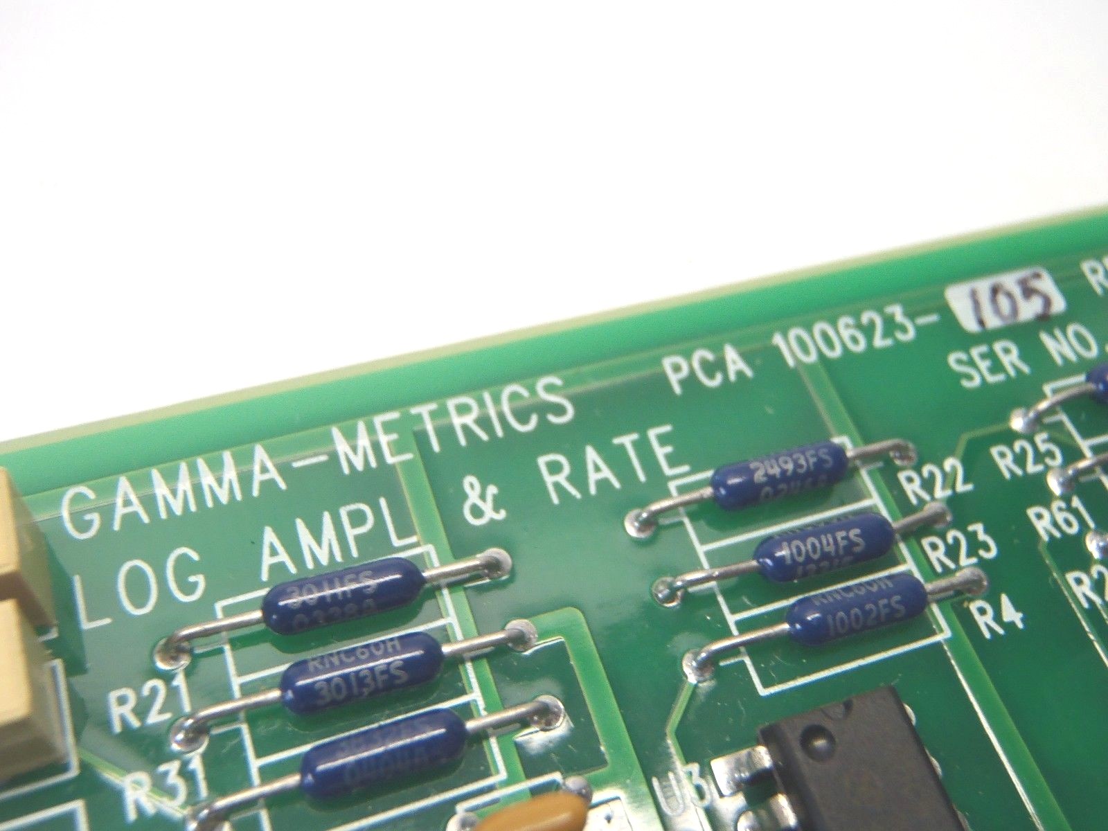 100623-105 | Thermo Gamma Metrics Circuit Log Amplifier and Rate PCA Card - Used - Maverick Industrial Sales