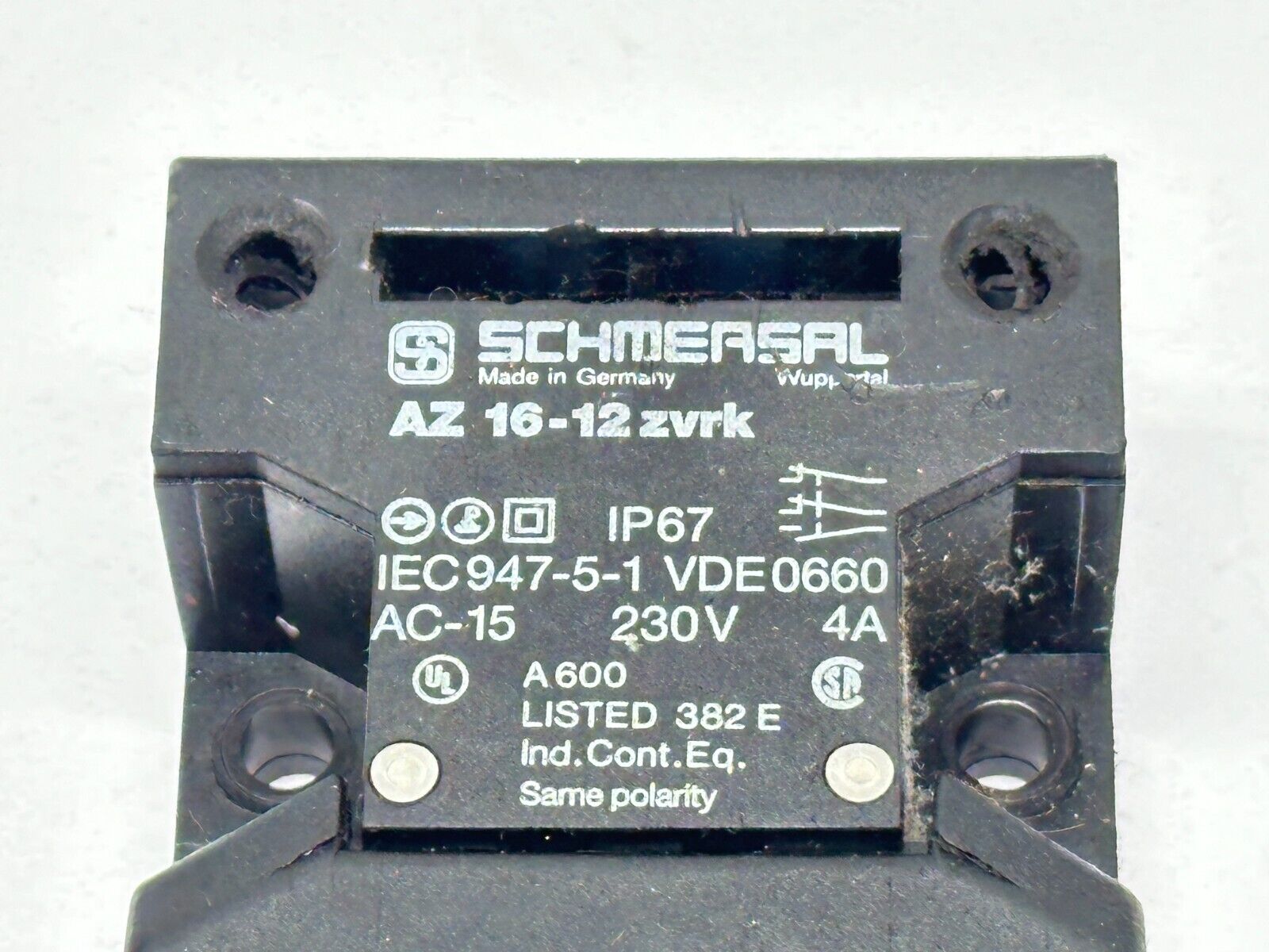 Schmersal AZ 16-12zvrk Safety Interlock Switch - Maverick Industrial Sales