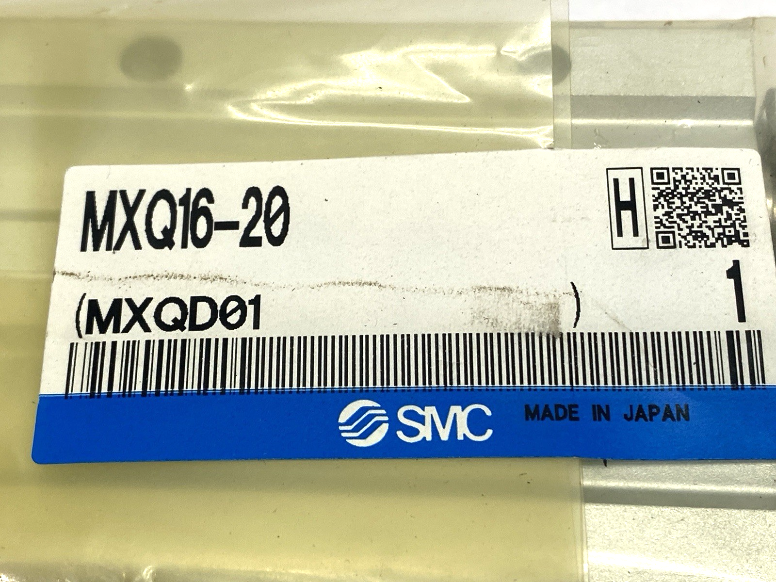 SMC MXQ16-20 Pneumatic Precision Slide Table Actuator Guided Cylinder - Maverick Industrial Sales
