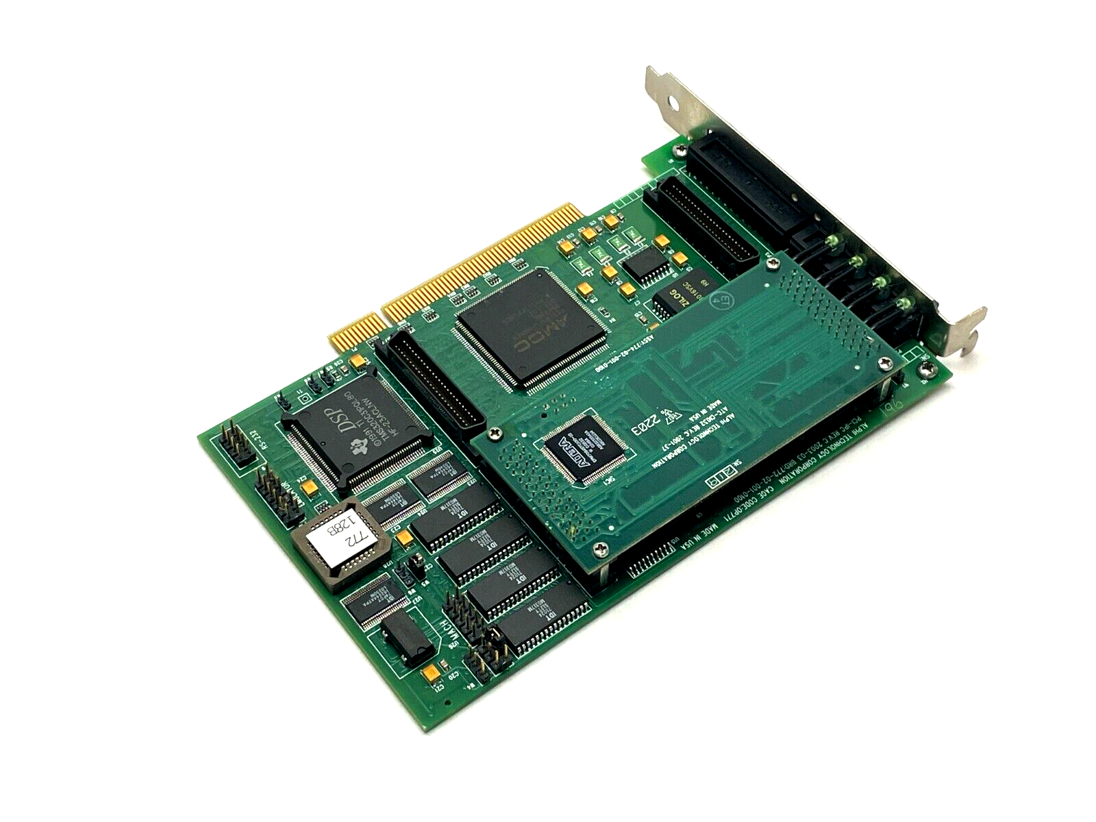 Alphi Technology PCI-IPC Dual Industry Pack Carrier Module w/ ATC-CIO32 Counter - Maverick Industrial Sales