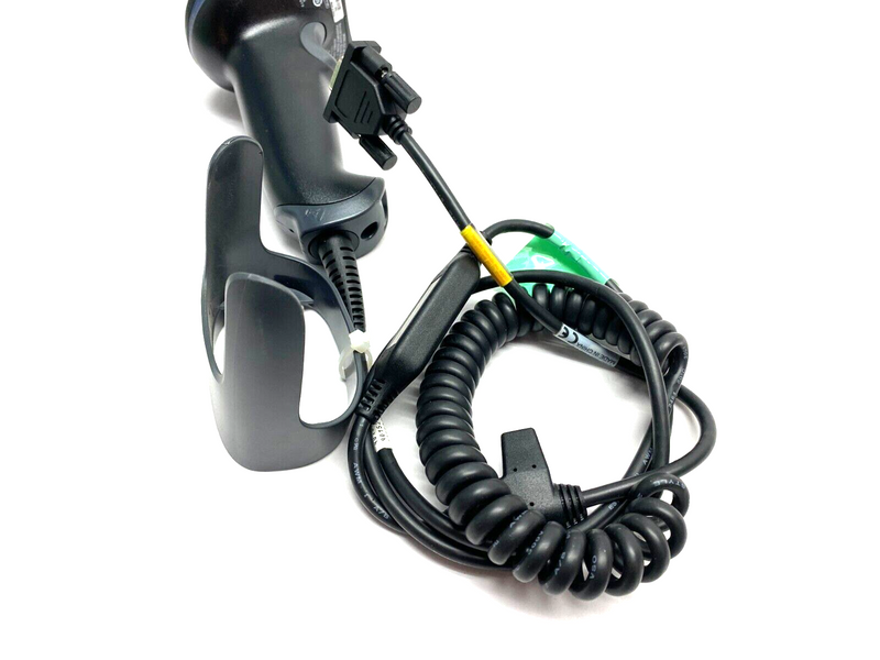 Keyence HR-100 Rev. Q Handheld Barcode Scanner w/ HR-1C3RC Communication Cable - Maverick Industrial Sales