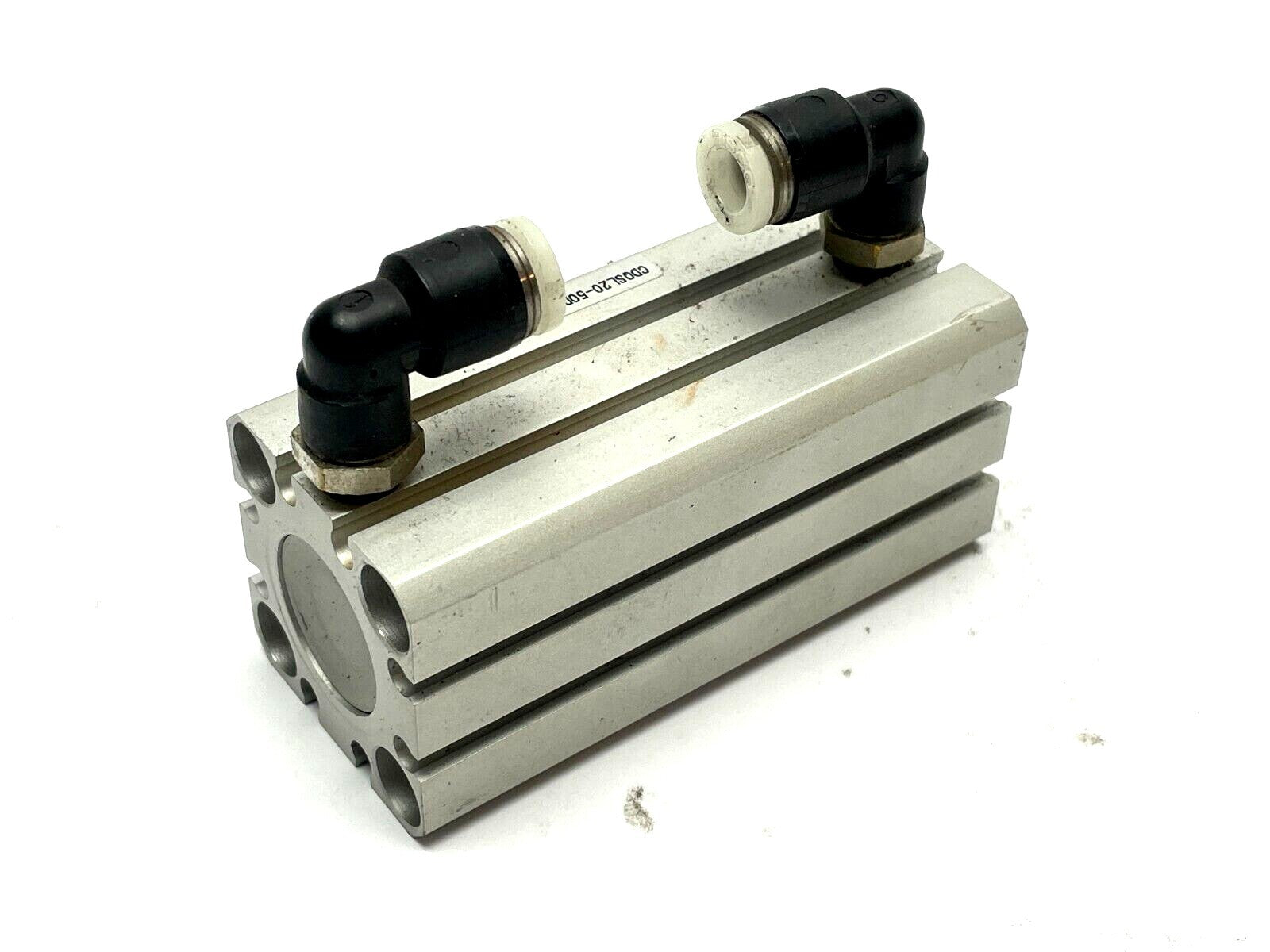 CDQSL20-50D | SMC Compact Cylinder 20mm Bore 50mm Stroke - Used - Maverick Industrial Sales