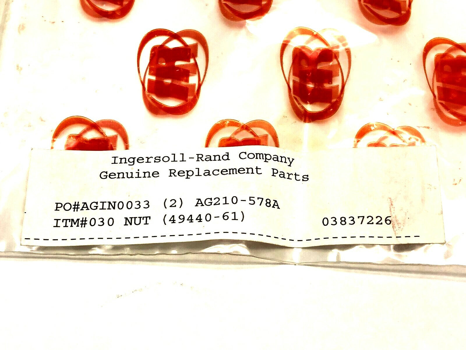 Ingersoll Rand AG210-578A Bevel Gear Nut 49440-61 - Maverick Industrial Sales