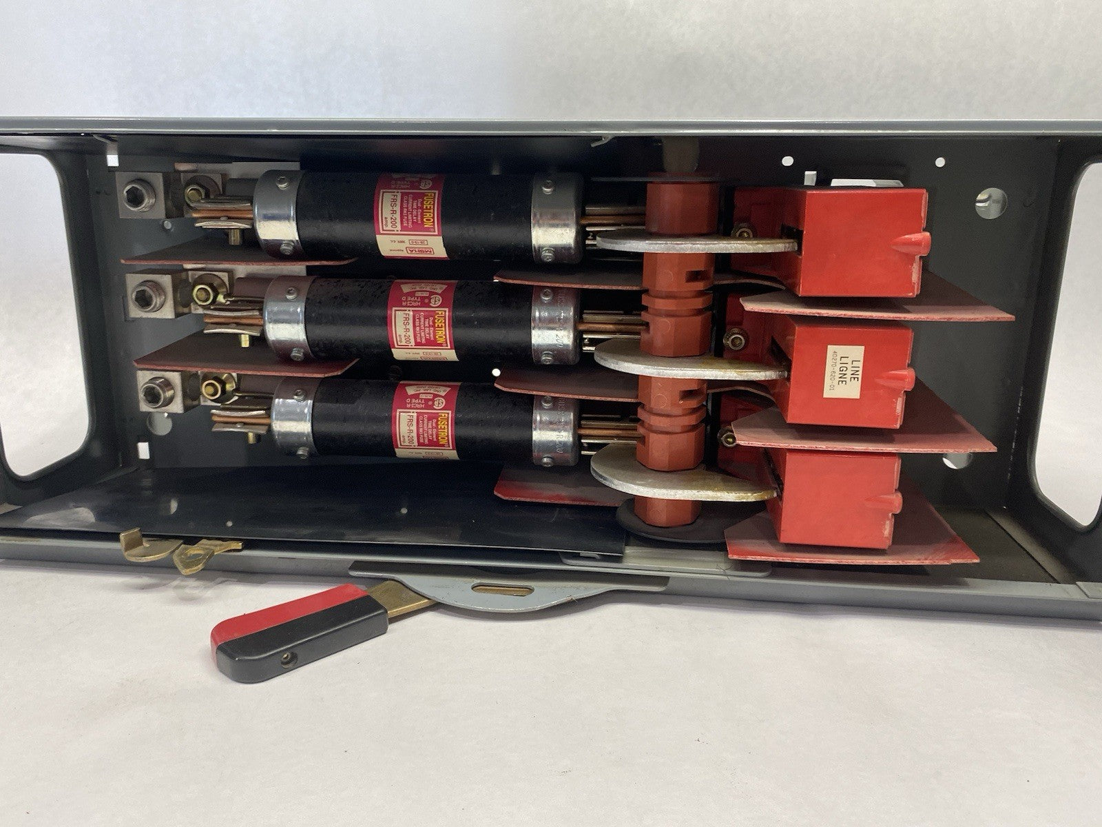 QMB364W | Square D Ser. E1 Fusible Panelboard Switch Unit 3-Pole 200A - Used - Maverick Industrial Sales