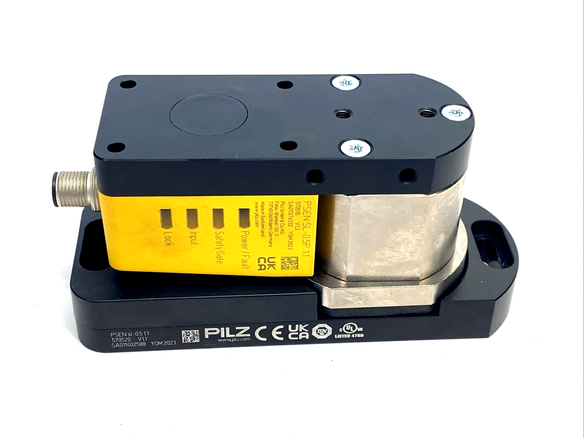 PSEN sl-0.5p 1.1 / PSEN sl-0.5 | Pilz PSEN SL-0.5p 1.1 / PSEN sl-0.5 Safety Locking Device 570500, 570510, 570520 - Used - Maverick Industrial Sales