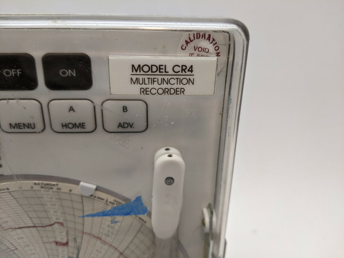 CR4 | Supco Multifunction Chart Recorder 6" Temp & Humidity - For parts or not working - Maverick Industrial Sales