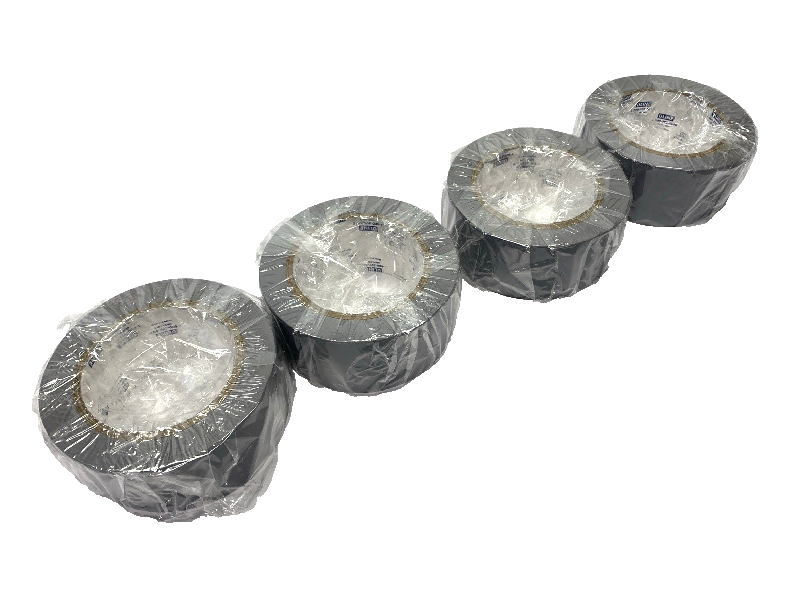 Uline S-18003 Industrial Vinyl Safety Tape Gray 2" x 36 yds LOT OF 4 - Maverick Industrial Sales