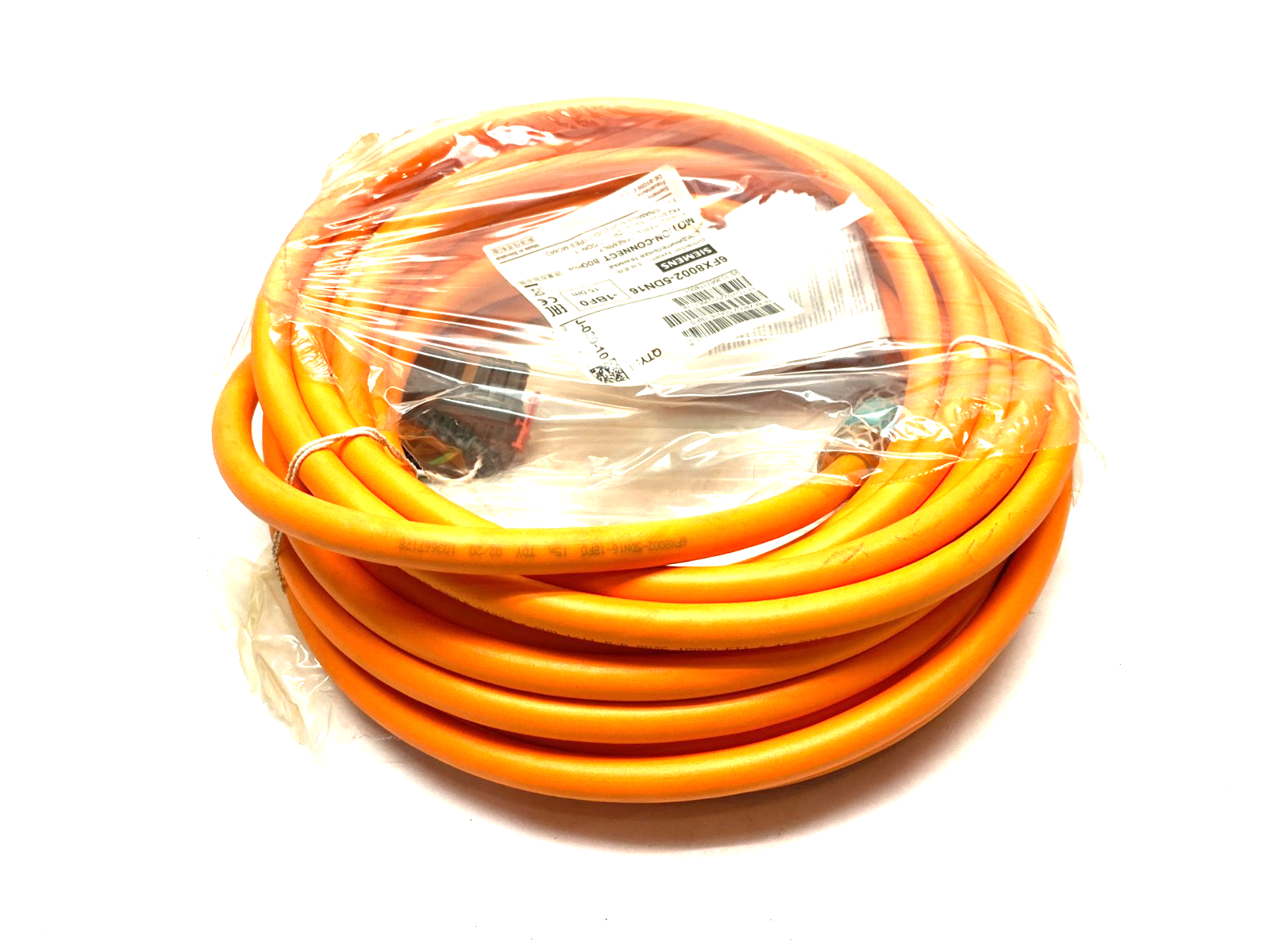 Siemens 6FX8002-5DN16-1BF0 MOTION-CONNECT Power Cable Assembly 15m 800Plus - Maverick Industrial Sales