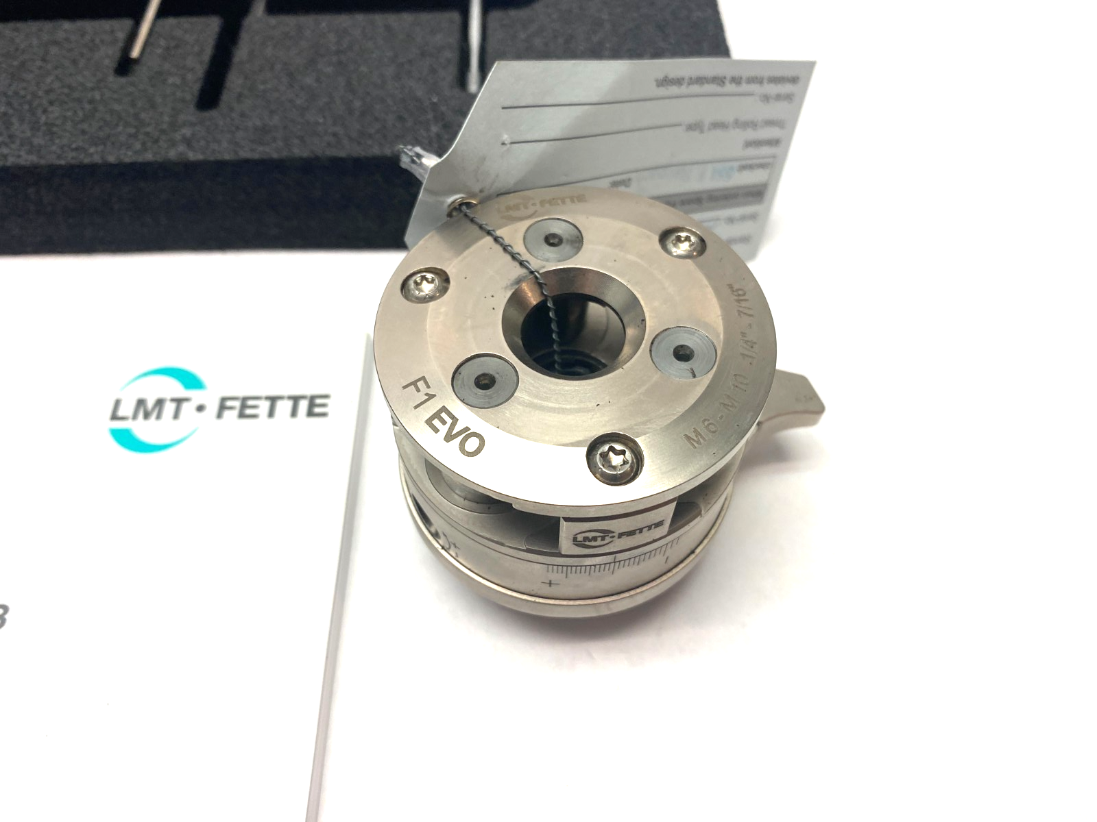 LMT Fette 7146300 EVOline Thread Rolling Axial Die Head ARK-F1 EVO - Maverick Industrial Sales
