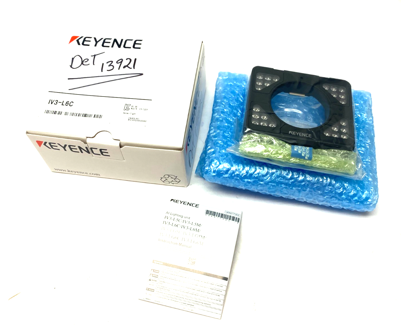 Keyence IV3-L6C AI Imaging Illumination Unit for Smart Camera - Maverick Industrial Sales