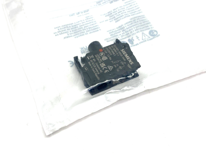 Siemens 3SU1401-1BB20-1AA0 LED Contact Module - Maverick Industrial Sales