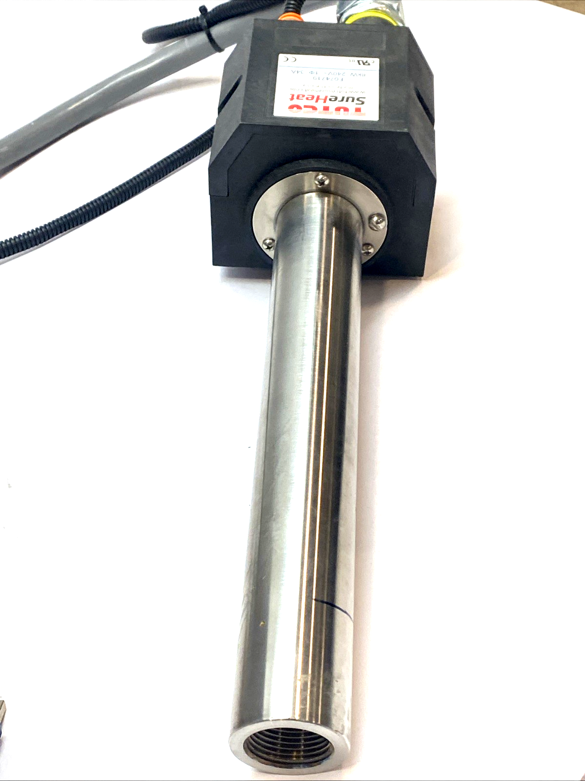 F074719 | Tutco SureHeat Jet 8kW 240V Air Heater w/ Hoffman A1086CHSCFG NEMA 4X - Used - Maverick Industrial Sales