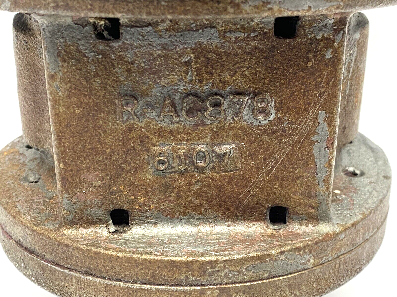 Gast 8AM-NRV-32A Air Motor 2500RPM w/ Morse TLB 418 USE TLB 1210 Gear Sprocket - Maverick Industrial Sales